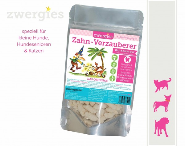 Zwergnase "Zahn-Verzauberer" Kokos "Zwergies"