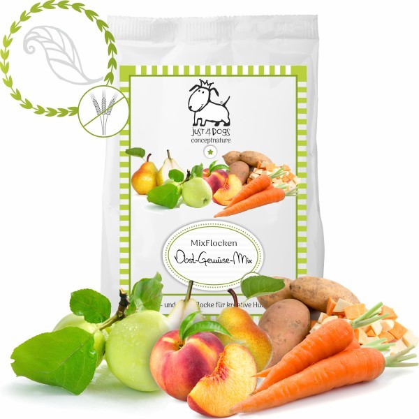 Just4Dogs Obst-Gemüse-Mix